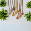 Colar Difusor Flor da vida Dourado – Aço Inoxidável