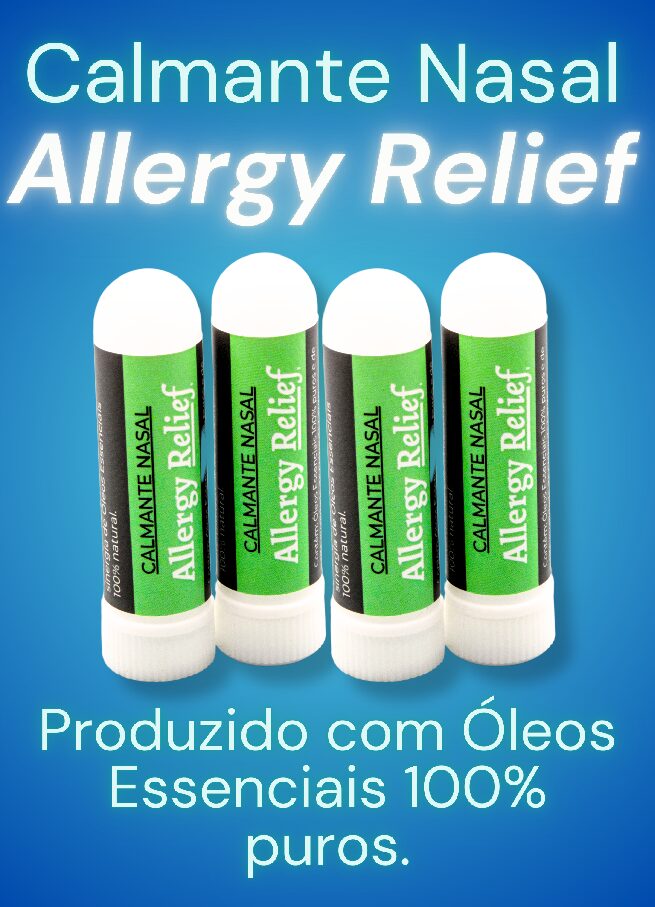 Calmante Nasal Natural – Alívio de Alergias e Congestão