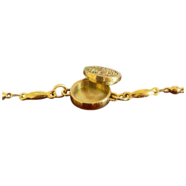 Mini Difusor Pessoal Árvore da Vida – Dourado (Aço 316L)