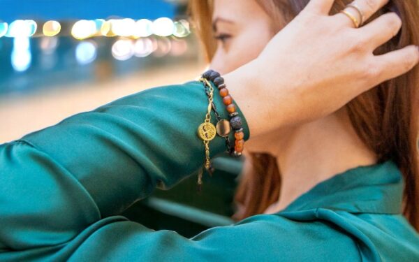 Mini Difusor Pessoal Árvore da Vida – Dourado (Aço 316L)