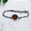 pulseira de aromaterapia asa preta