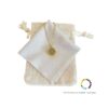 Colar Difusor Flor da vida Dourado – Aço Inoxidável