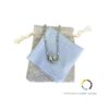 Pulseira de Aromaterapia - Asa Prateada