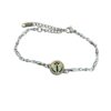 Pulseira de Aromaterapia - Asa Prateada