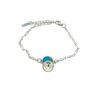 Pulseira de Aromaterapia - Asa Prateada