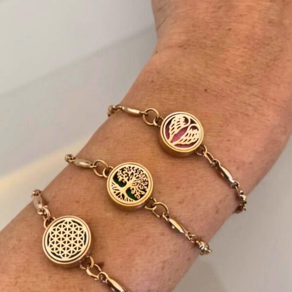 Mini Joia Difusora Asas Rose Gold – Engenharia de Presença